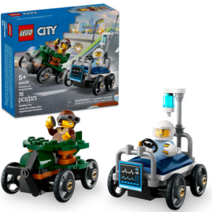 Avion contre lit d'hôpital lego 60459