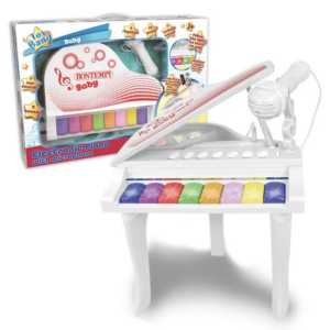Baby Piano avec microphone 8 Touches BONTEMPI