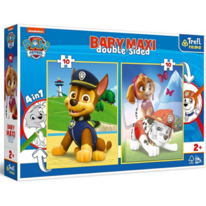 Baby maxi puzzle coloriage Paw patrol