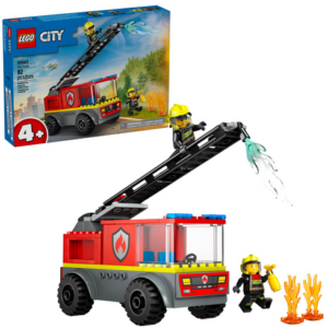 Camion de pompiers avec échelle lego 60463