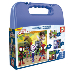 Coffret de 4 puzzles Spidey EDUCA