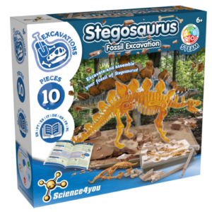 Fouilles fossiles Stégosaure SCIENCE4YOU