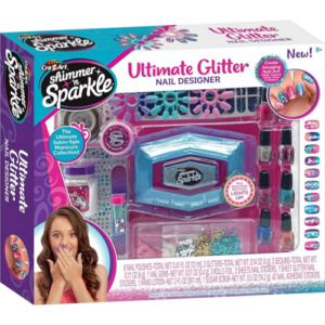 Kit de création d'ongles pailletés craZart