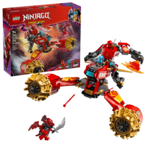 La moto tempête du robot de Kai lego 71830