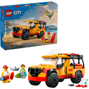 Le véhicule de secours de la plage lego 60453