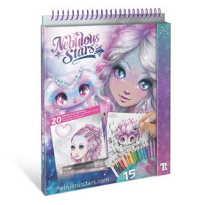 Livre à colorier à l'aquarelle