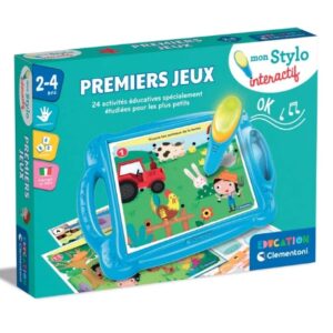 Mon stylo interactif Mes premiers jeux Clementoni