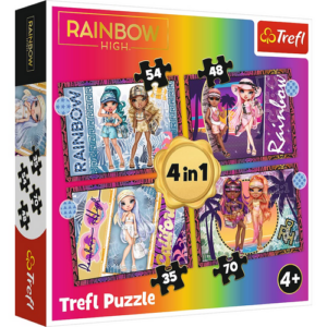 Puzzle 4 en 1 Rainbow