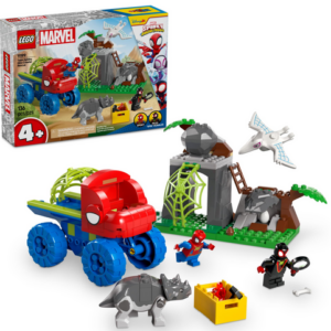 Sauvetage de l’équipe Spidey en dino-véhicule lego 11199