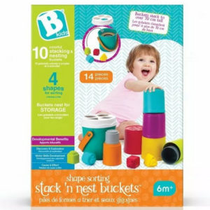 Tour de gobelets et de tri INFANTINO