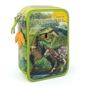 Trousse de crayons à 3 volets DINOSART