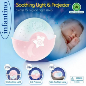 Veilleuse projecteur 3 en 1 évolutive INFANTINO