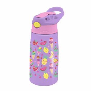 Gourde Inox 400 ml avec paille MUST