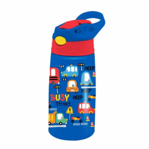 Gourde Inox 400 ml avec paille MUST