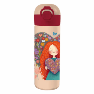 Gourde Inox 500 ml avec paille MUST
