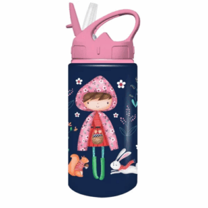 Gourde Inox avec paille 500 ml MUST