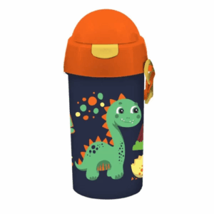 Gourde plastique 500 ml avec paille MUST