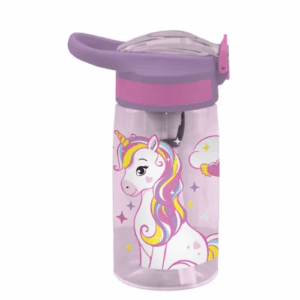 Gourde plastique 500 ml avec paille MUST