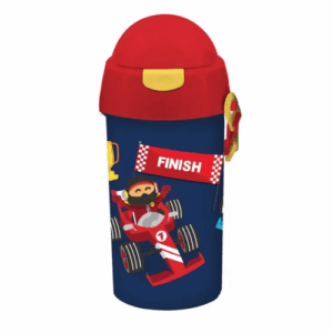 Gourde plastique 500 ml avec paille MUST
