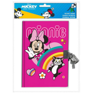 Journal avec cadenas Minnie