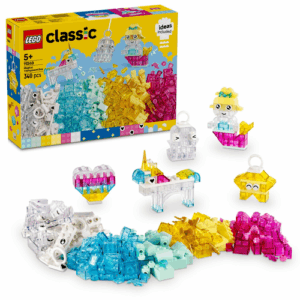 La boîte de briques transparentes magiques lego 11040