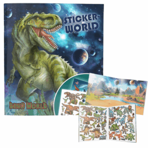 Livre d'autocollants Galaxy DINO WORLD