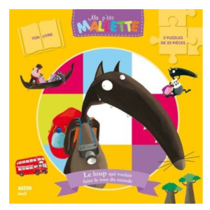 Ma p'tite mallette : Le loup qui voulait faire le tour du monde
