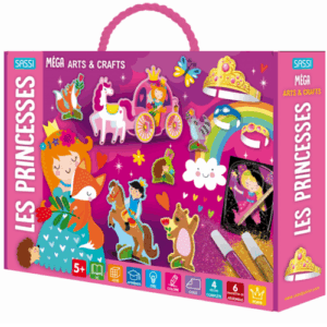 Mega box Arts & Crafts les Princesses SASSI JUNIOR