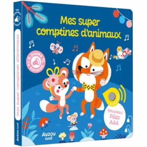 Mes super comptines d'animaux AUZOU