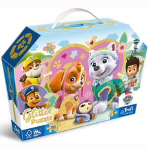 Puzzle Junior Glitter 70 pièces Paw Patrol