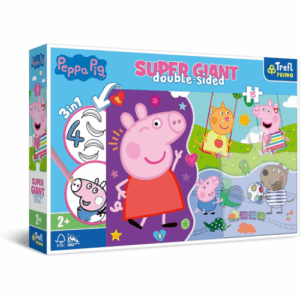 Baby maxi puzzle coloriage Peppa Pig