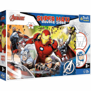 Baby super maxi puzzle coloriage Avengers