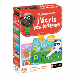 J'écris les lettres NATHAN