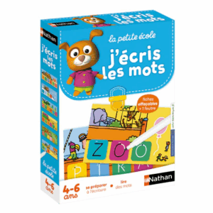 J'écris les mots NATHAN