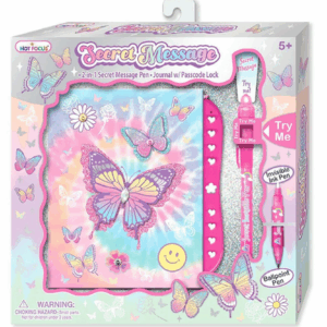 Journal de message secret Papillon HOT FOCUS