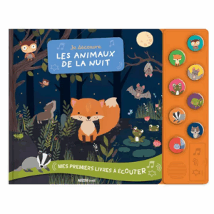 Livre sonore je découvre les animaux de la nuit AUZOU