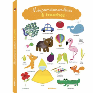 Mes premières couleurs à toucher AUZOU