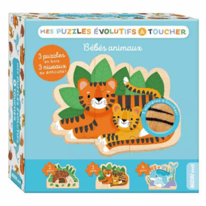 Mes puzzles évolutifs à toucher AUZOU