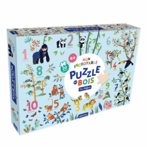Mon incroyable puzzle en bois - Les chiffres AUZOU