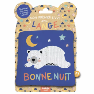 Mon premier livre tissu Bonne nuit AUZOU