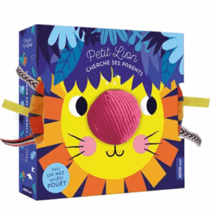 Mon premier livre tissu Petit lion AUZOU