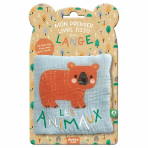Mon premier livre tissu les animaux AUZOU