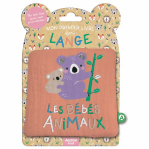 Mon premier livre tissu les bébés animaux AUZOU