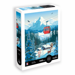PUZZLE 1000 Pcs Paysage enneigé SENTOSPHERE