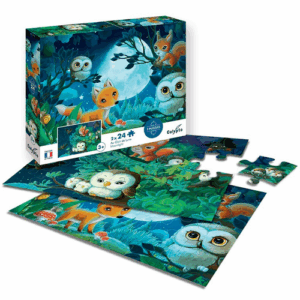 Puzzle Au Clair de Lune 2x24 Pcs SENTOSPHERE