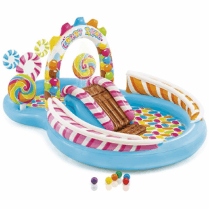 Aire de jeux gonflable Royaume des bonbons INTEX