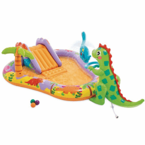 Aire de jeux gonflable dino INTEX