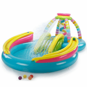 Aire de jeux gonflable spirale INTEX