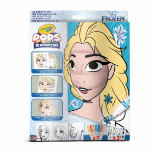 Coffret d'activités 3D Crayola Frozen