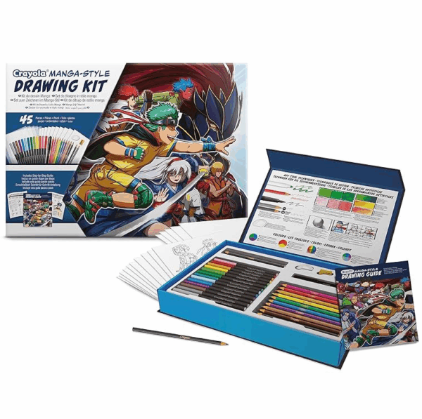 Coffret de dessin 45 pcs Manga Crayola